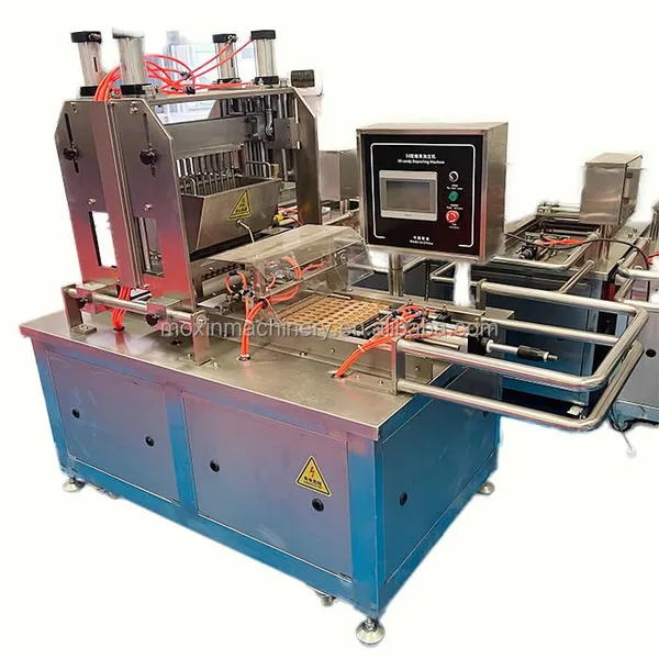 Moxin Small Semi-automatic Jelly Candy Vitamin Gummy Bear Candy Making Machine Soft Candy Mold Depositing Production Line photo-3