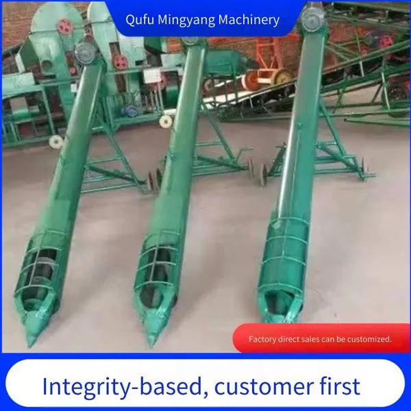 Cylindrical Feeder for Grains and Cereals, Electric Small Tube Conveyor, Vertical Elevator for Cement Powder photo-5