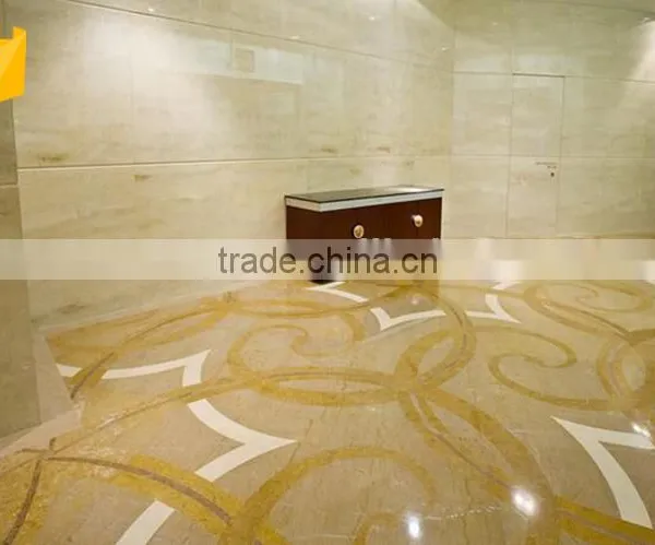 Popular Design Polished Indus Gold Flooring Marble Stone photo-2
