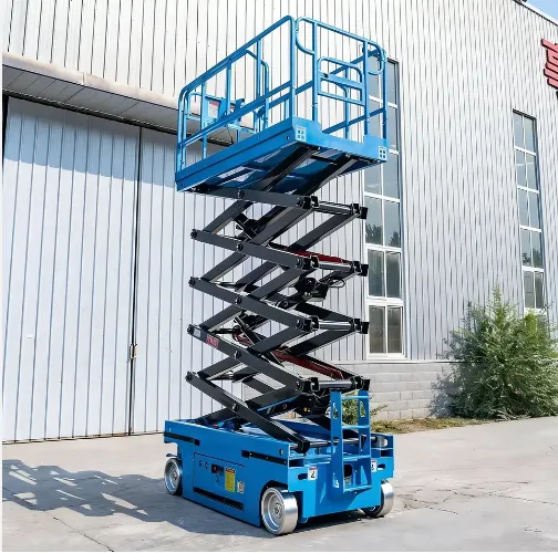 Hydraulic Electric Self Propelled Scissor Lift for Industrial Warehouse Maintenance photo-5