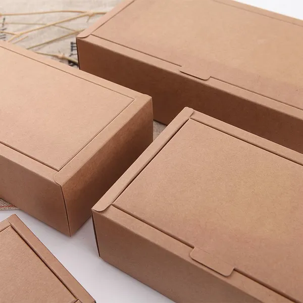 Good Sale Kraft Material Foldable Packaging Box photo-3