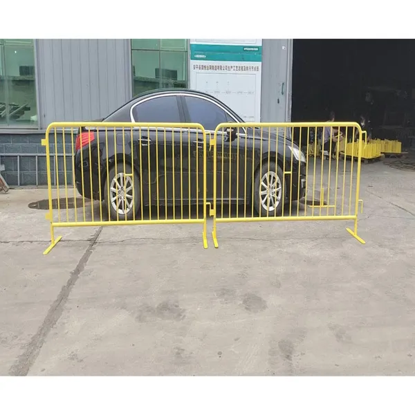 Heavy-duty Galvanized Steel Interlocking Crowd Control Barrier With Bridge-shaped Footings photo-4