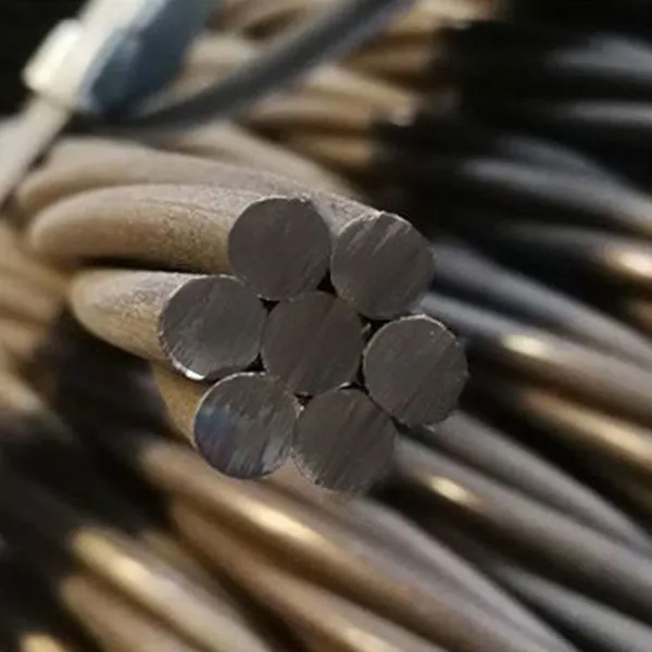9.53mm 12.7mm Carbon Steel Wire PC Strand for Hollow Core Slab Metal Building Materials photo-5