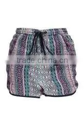 2015 the Latest Design Printed Running Women Shorts photo-4