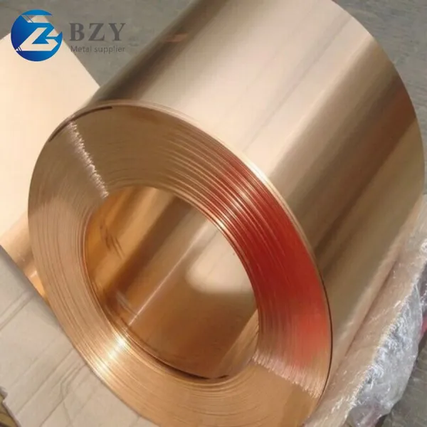 Copper Coil and Pure Copper Strip T1 T2 T3 TU0 Grade 99.9 Percent Purity for Flexible Connection and Shielding photo-5