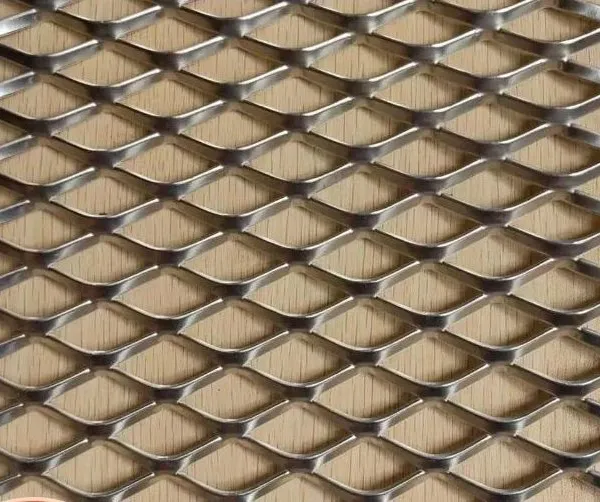 Aluminum Expanded Metal Mesh 0.6mm Thickness 4mm x 8mm Diamond for Ventilation Panels photo-2