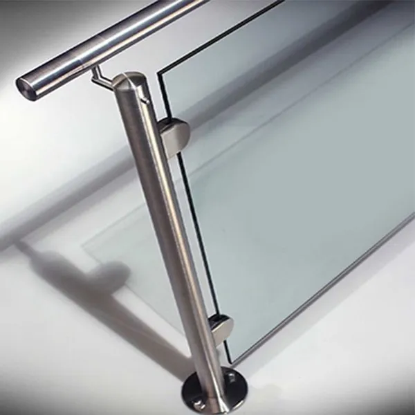 Frameless Glass Railing Post for Indoor Stair Systems photo-4