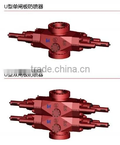 API 16A Cameron Type Single / Double Shear Ram BOP/Blowout Preventer for Oil Well Control photo-5