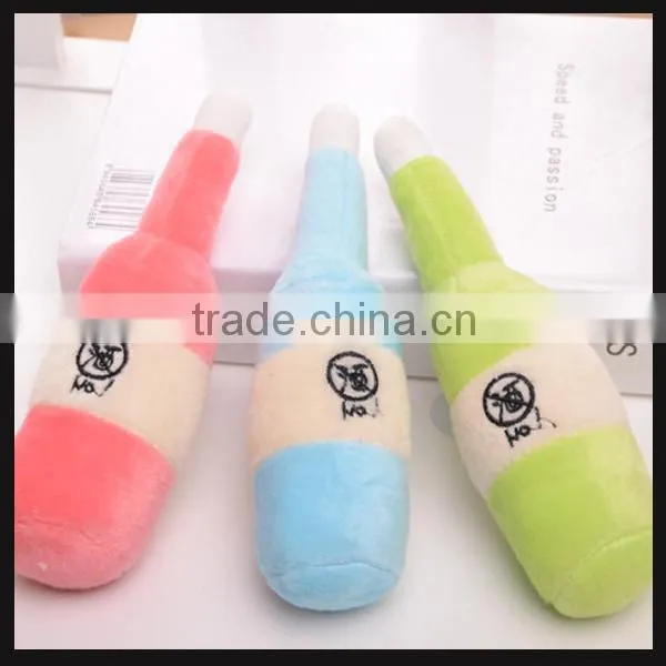 Promotion Toys Plush Toy Beer Bottle Toy Wholesale