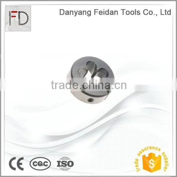 High Carbon Steel 1 / 8 27 Pipe Thread Die for Pipe Threader