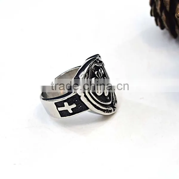Ally Express Cheap Wholesale Ring Punk Jewelry Rings Silver Ring Blanks photo-5