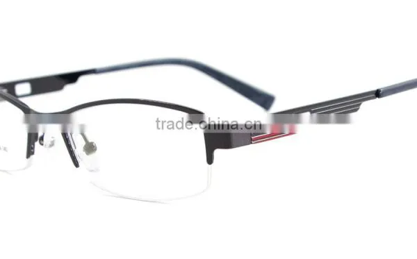 New Model Men Eyewear Metal Half Frame Glasses Frame photo-4