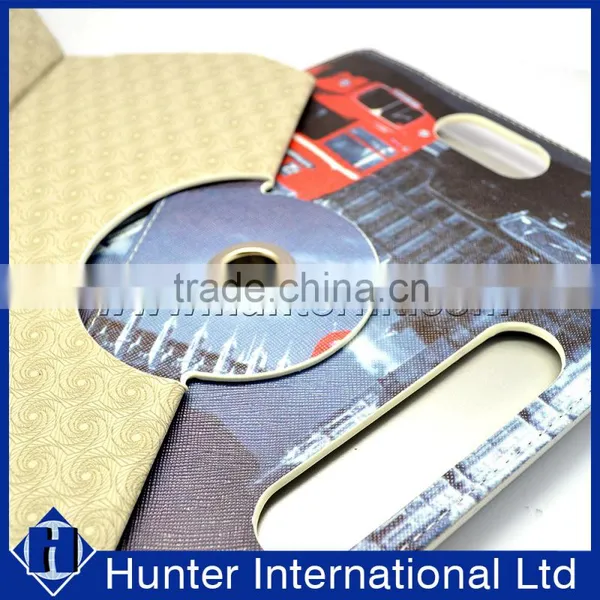 Printed Tower Rotating Tablet Case For Kindle Fire photo-5