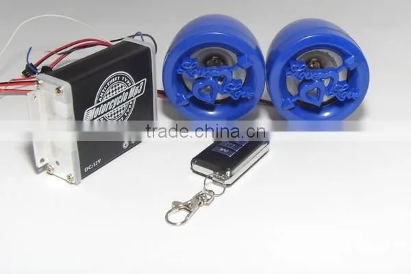 Waterproof With 2.5inch Remote Control for Motorcycle Mp3 Player photo-5