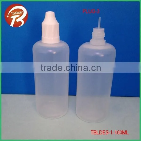 New Mold 100ml LDPE E-cig Liquid Bottle With Kinds of Tips & Childproof CapsTBLDES-1-100ML photo-4
