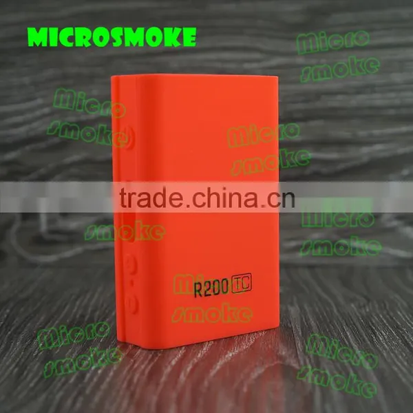 Newest Silicone Case for Smoke R200 TC Box Mod With Mini TFV4 Tank Silicone Skin/sleeve for Smoke R200W Kit photo-4