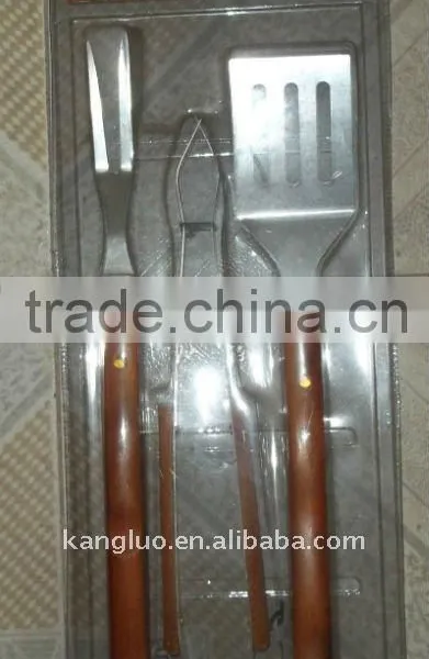 BBQ Fork ,BBQ TONG AND BBQ SPATULA(3PCS)