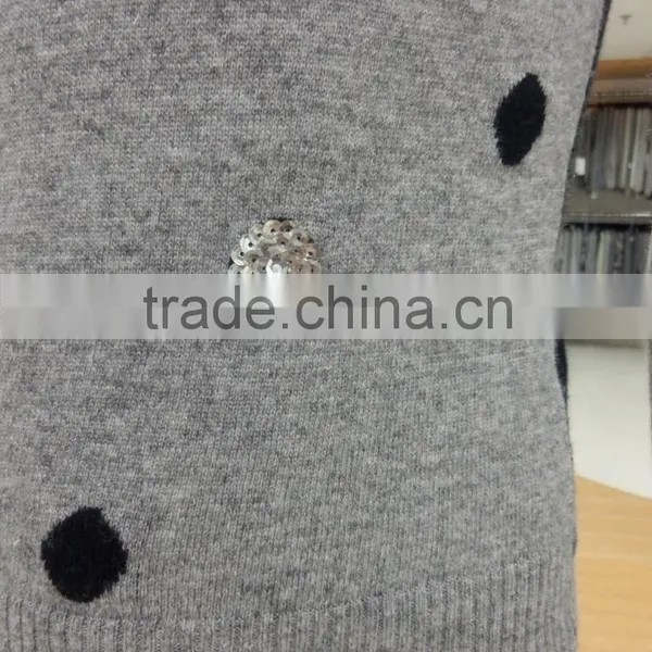 2016 Spring/summer Ladies Fashion Long Sleeve Pullover Sweater photo-3
