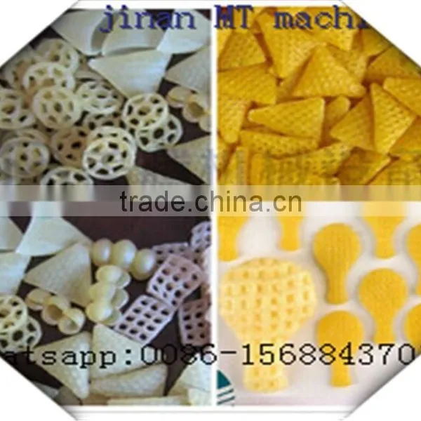 Stainless Steel Fried Wheat Flour Bugles Production Line photo-3