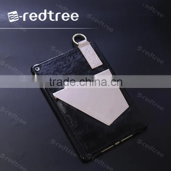 New Arrival Foldable Stand Card Holder Leather Case For IPad Tablet Case photo-2