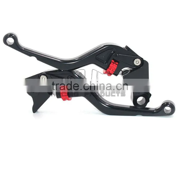 BJ-LS-010 Top Quality CNC Aluminum Short Motorbike Adjustable Brake Clutch Lever for Yamaha YZF R1 2009-2014 photo-4