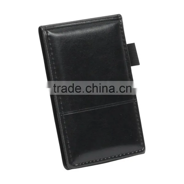 Wholesale Factory Business Card Slots Personal Leather Notepad Folder photo-2