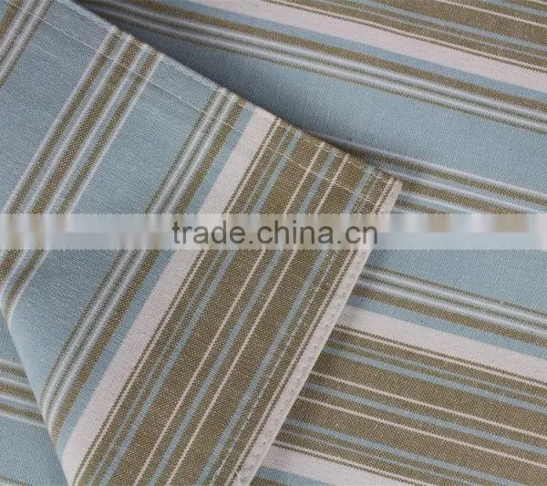 100% Cotton Luxury Fashion Yarn Dyed Print Stripe Cheap Table Cloth photo-5