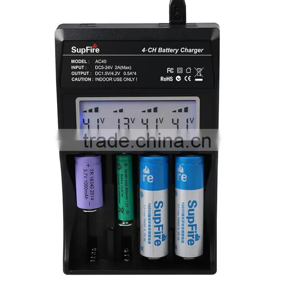 18650 Battery Charger Four-Slot Charger photo-2