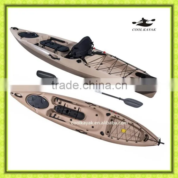 Single Fishing Canoe Kajak With Rudder and Pedal From Cool Kayak photo-4