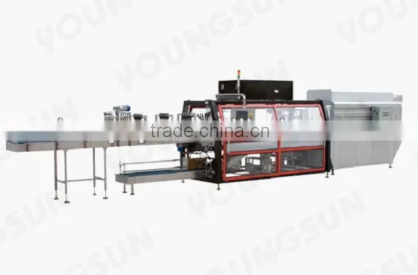 auto shrink wrapper tray packer