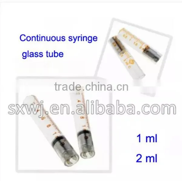 Veterinary Continuous Syringe Glass Tube photo-2