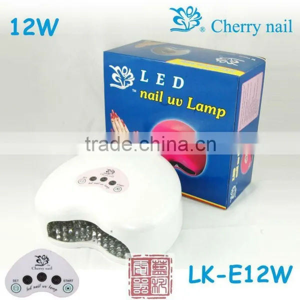 UV Lamp for Nail Dry LK-E12W Led Nail Lamp 12w