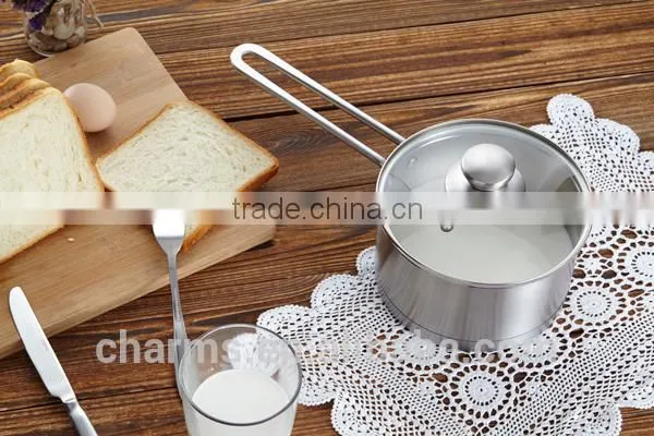 LFGB Food Grade European Cookware Stainless Steel Sauce Pan photo-2