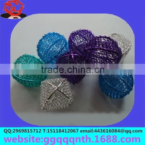 Metal Color Electrophoretic Paint Vacuum Plating Round Wire Spring Lantern Ball photo-4
