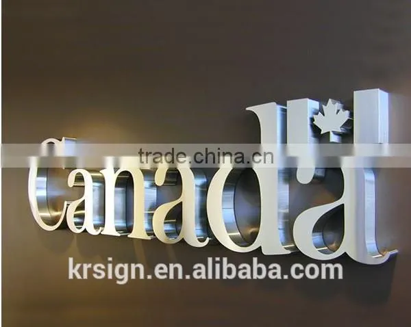 Stainless Steel Shop Backlit Sign on Sale of Good Quality photo-2