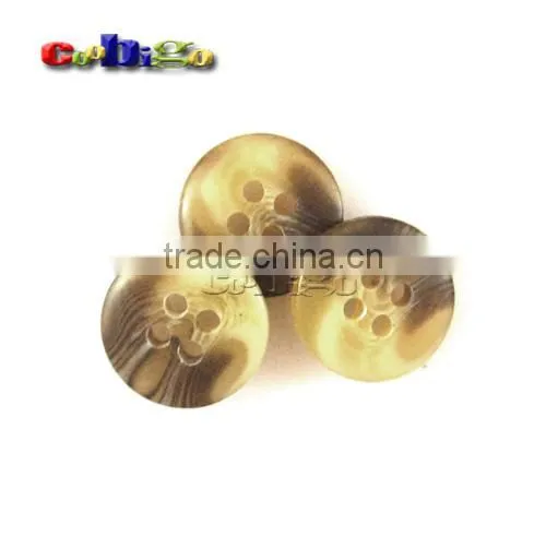 13mm(20L) Fashion Resin Grain Buttons 4 Holes Sewing Craft DIY Accessories For Bag Shoe Garment #FLN006-13B photo-2