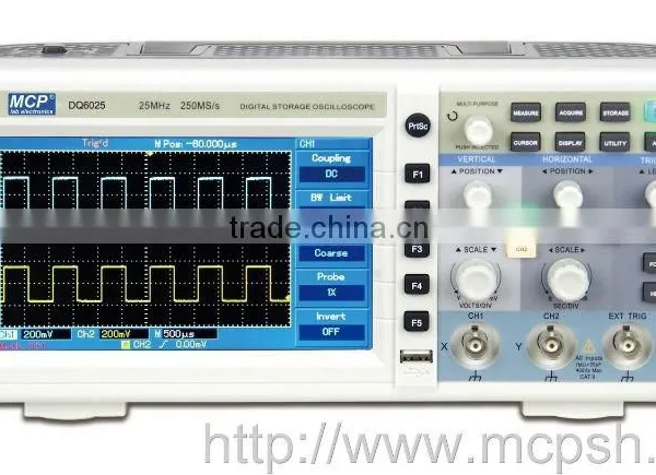 DQ6052E - DIGITAL STORAGE OSCILLOSCOPE/50mhz Oscilloscope