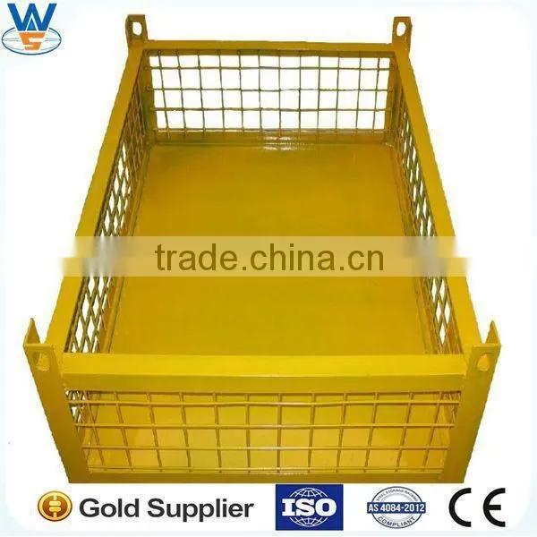 Foldable/ Stack Wire Mesh Steel Container, Wire Mesh Cage, Steel Cage photo-4