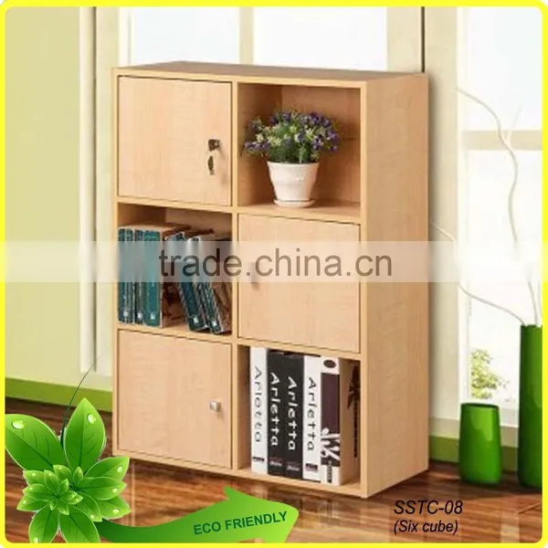Wood Material and Mdf Type 6 Cube Organizer Storage Case photo-4