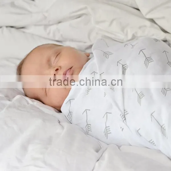 Hot Sale Muslin Swaddle Custom Printed Blankets photo-3