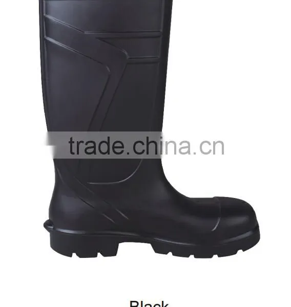 2016 Gumboot pu Footwear Manufacturer, pu Shoe PU-001 photo-3