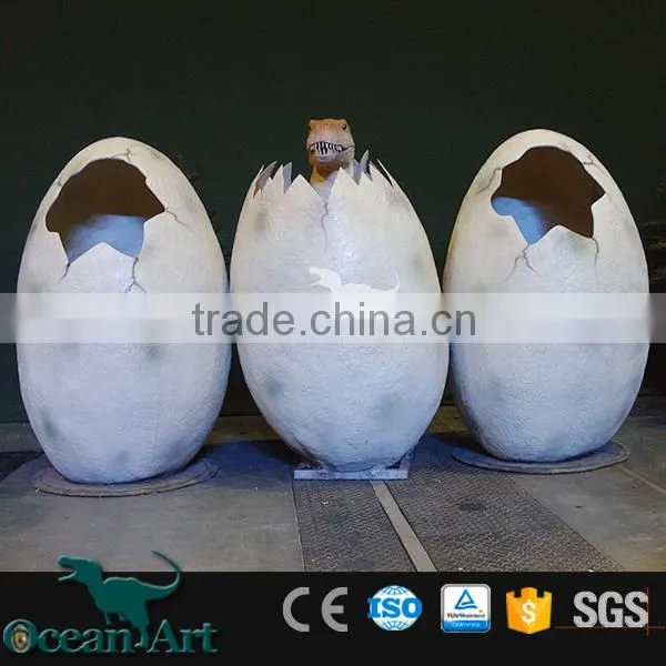 OA-1017 Fiberglass Dinosaur Eggs for Taking Photos photo-6