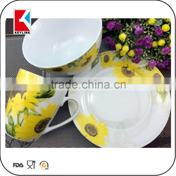 Best Selling Items 20pcs Round Porcelain Set Germany Elegance Fine Porcelain Dinner Set photo-4