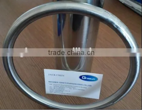 Custom Stainless Steel Welded Pipe Rings photo-5