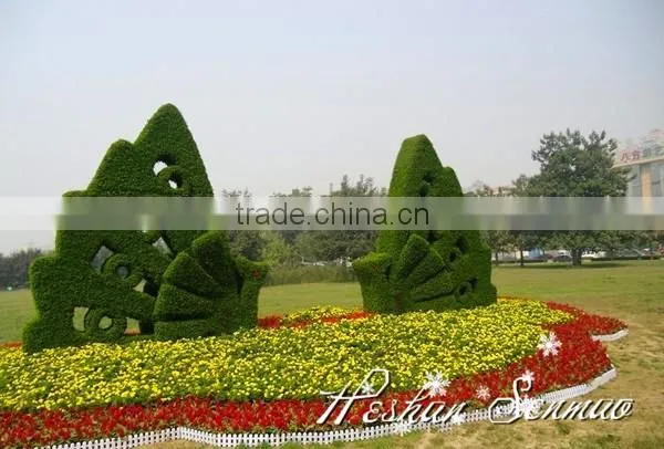 Garden Landscape Wholesale Artificial Topiary Grass Plant Fake Green Sculpture for Sale photo-2