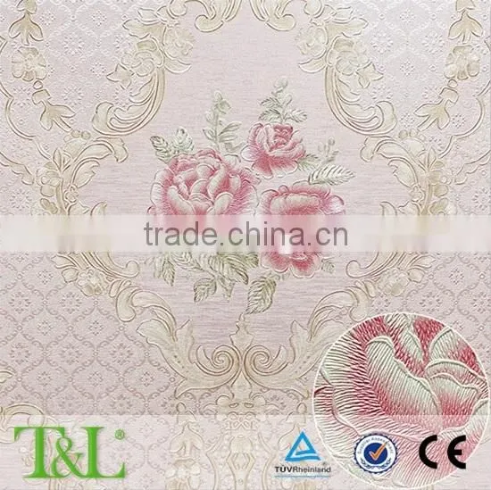 Flower Wallpaper for Living Room