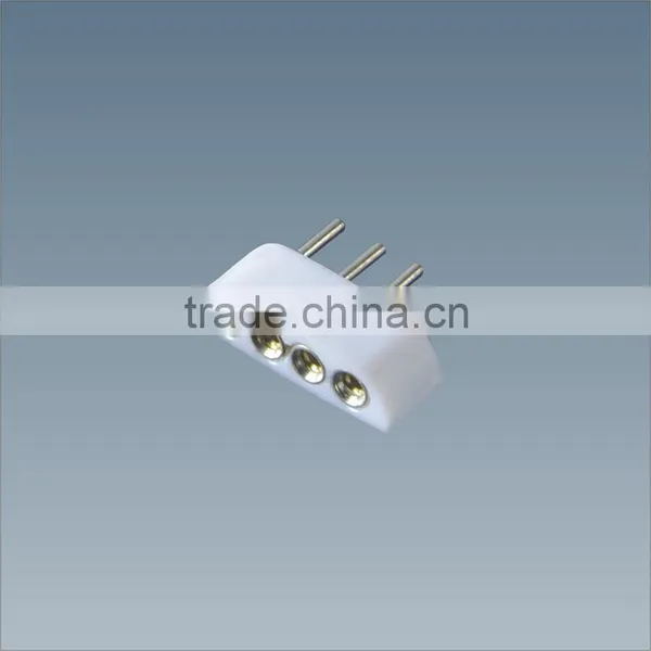 Led Female Header Pcb Socket ,4 Pin Single Color Pcb Led Connector photo-3