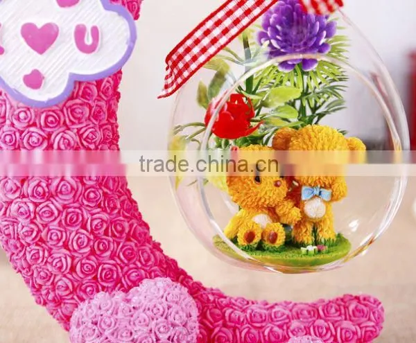 Cute Chinese Tea Gift Fairy Garden Decor Islamic Gift Items , Wedding Small Gift photo-3