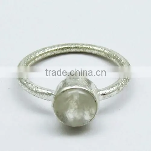 'Rainbow Mist' Moonstone 925 Sterling Silver Ring, Silver Jewelry Exporter, Silver Jewelry Manufacturer photo-2