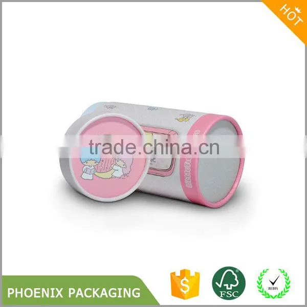 Customized Round Shape Paper Box, Gift Paper Cylinder Box Tube Box photo-4